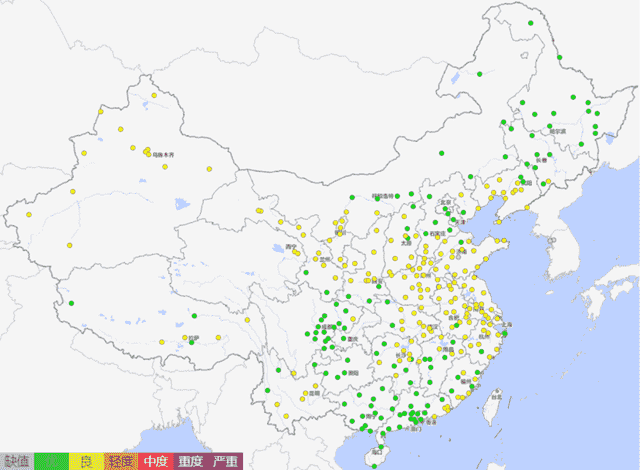 2020年世界地球日，我国大陆地区337城市日均空气质量自2013年以来首次全面达标